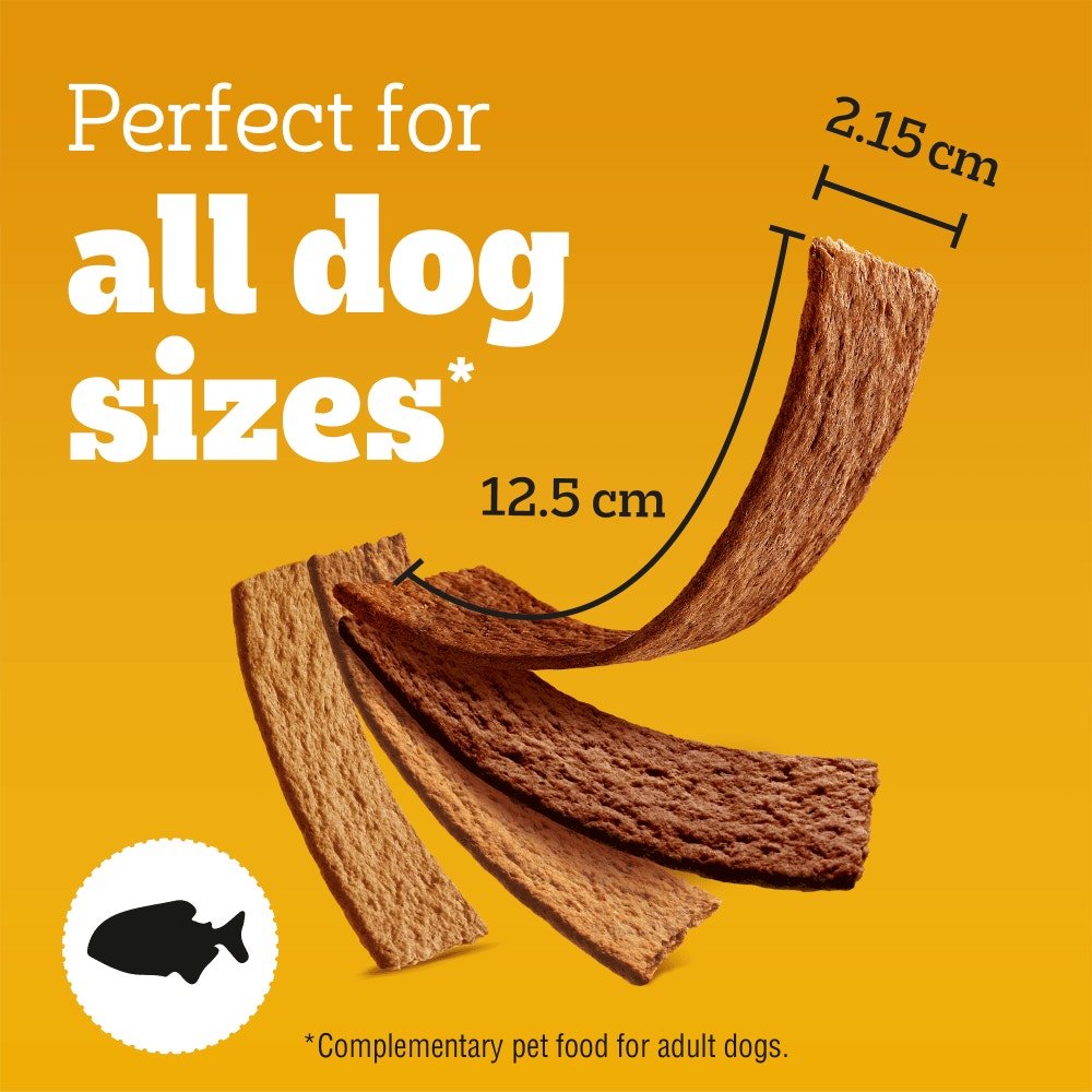 Pedigree Schmackos Fish Mix Adult Dog Treats 20 Strips - 9 x 144g, Pedigree,