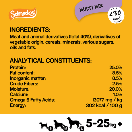 Pedigree Schmackos Meat Strips Multi Mix Mega Box x110 Dog Treats, Pedigree,