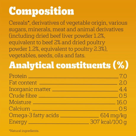 Pedigree Tasty Minis Beef & Poultry Adult Dog Treat Chewy Slices - 8 x 155g, Pedigree,