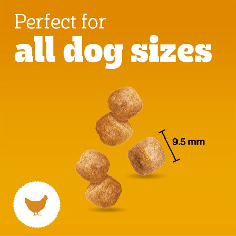 Pedigree Tasty Minis Puppy Dog Treats Chicken Chewy Cubes - 8 x 125g, Pedigree,