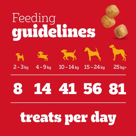 Pedigree Tasty Minis Puppy Dog Treats Chicken Chewy Cubes - 8 x 125g, Pedigree,