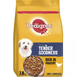 Pedigree Tender Goodness Dry Adult Small Dog Food Poultry - 3 x 2.6kg, Pedigree,