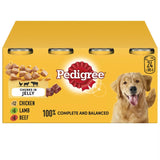 Pedigree Tins Mixed Selection Chunks in Jelly 2x (12x385g), Pedigree,