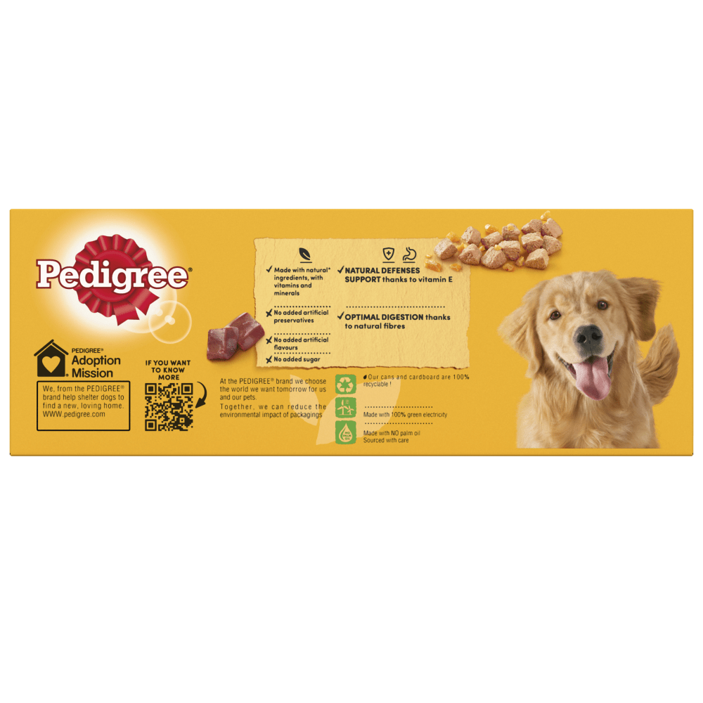 Pedigree Tins Mixed Selection Chunks in Jelly 2x (12x385g), Pedigree,