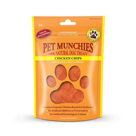 Pet Munchies Chicken Chips Dog Treats 8 x 100g, Pet Munchies,