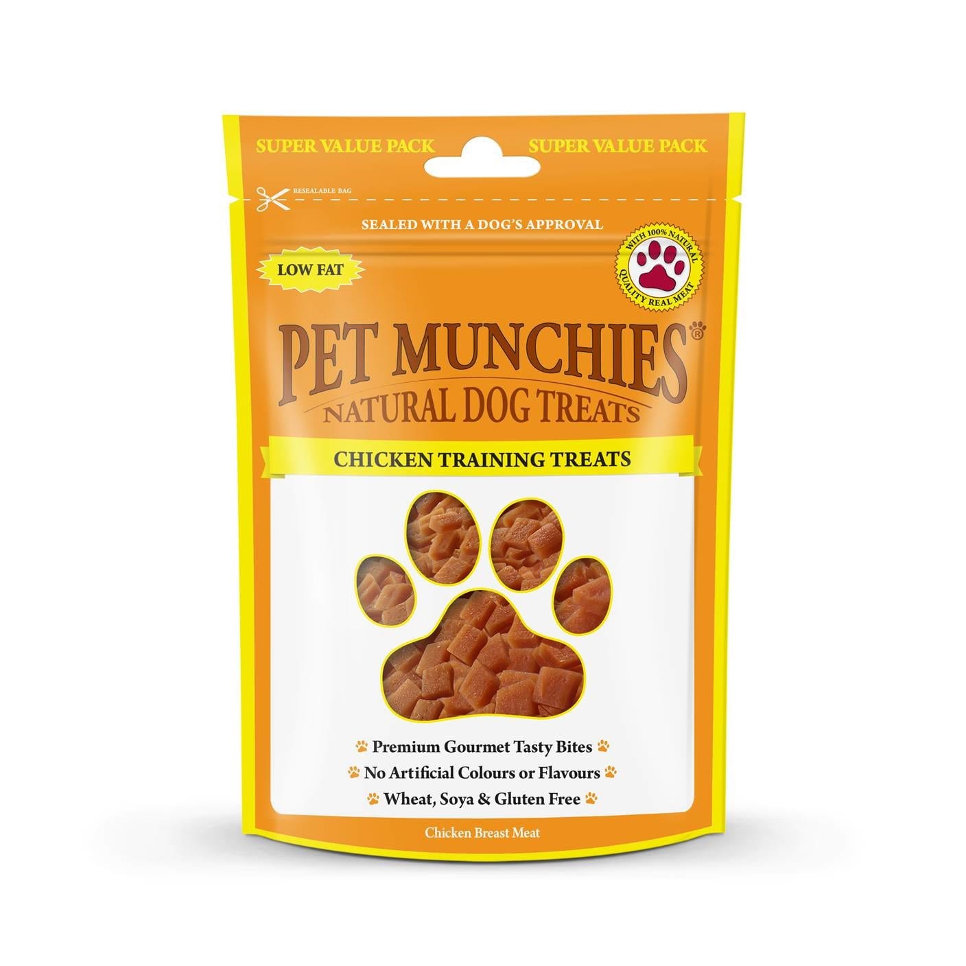 Pet Munchies Chicken Dog Training Treats, Pet Munchies, 8 x 50g