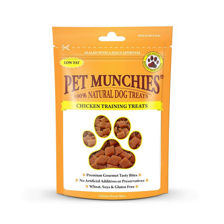 Pet Munchies Chicken Dog Training Treats, Pet Munchies, 8 x 50g