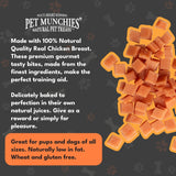 Pet Munchies Chicken Dog Training Treats, Pet Munchies, 8 x 150g
