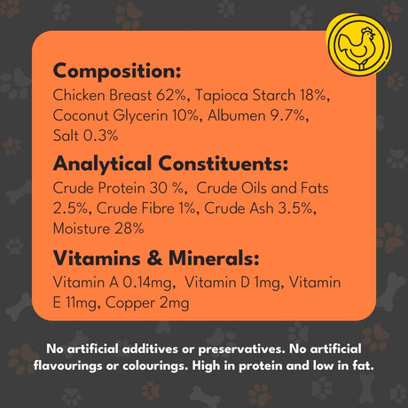 Pet Munchies Chicken Dog Training Treats, Pet Munchies, 8 x 150g