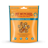 Pet Munchies Chicken Twists Dog Treats 3 x 290g, Pet Munchies,