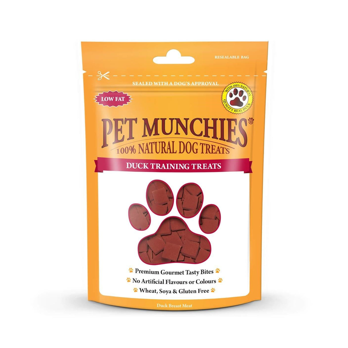 Pet Munchies Duck Dog Training Treats 8 x 50g, Pet Munchies,