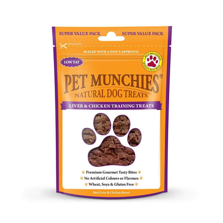 Pet Munchies Liver and Chicken Dog Training Treats, Pet Munchies, 8 x 150g