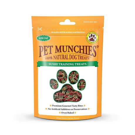Pet Munchies Sushi Dog Training Treats, Pet Munchies, 8 x 50g