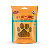 Pet Munchies Wild Salmon Strips Dog Treats 8 x 80g, Pet Munchies,