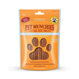 Pet Munchies Wild Salmon & Sweet Potato Dog Treats 8 x 90g, Pet Munchies,