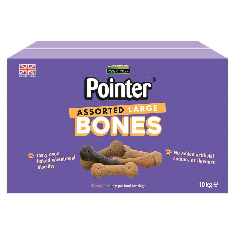 Pointer Assorted Large Bones 10 kg, Pointer,