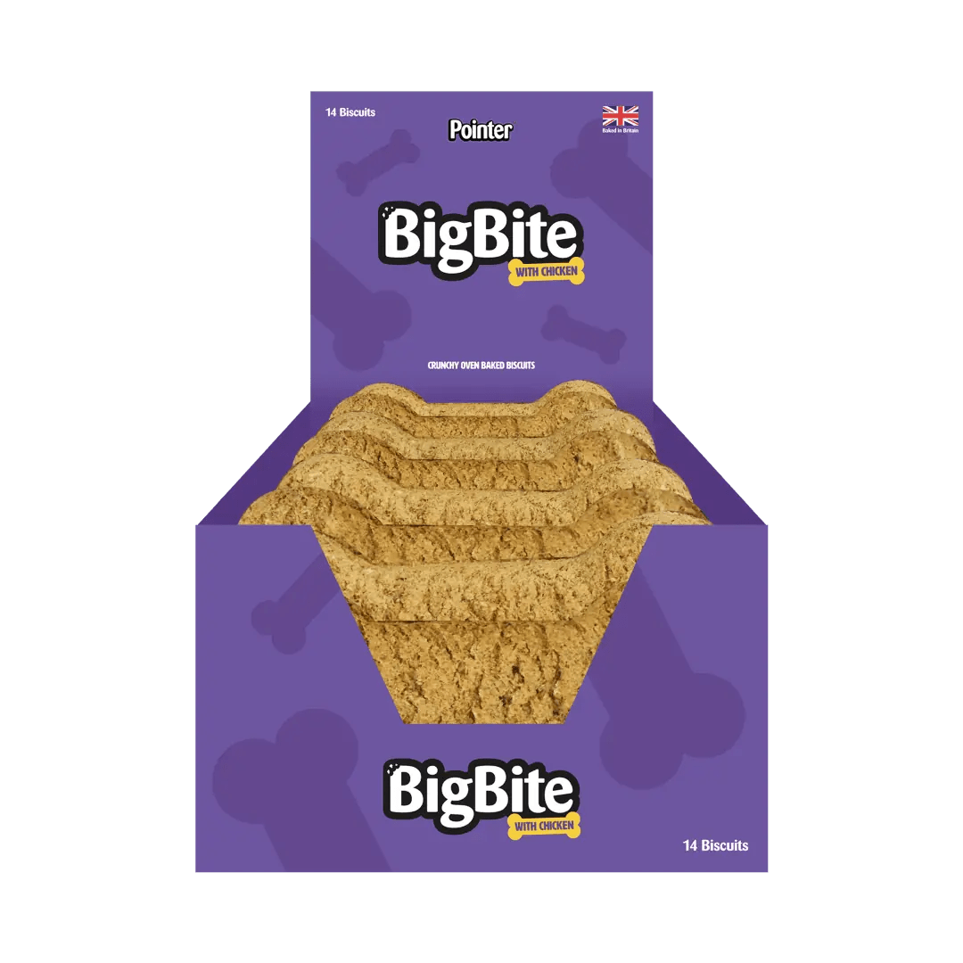 Pointer Big Bite Chicken Biscuits - 14 x 100g, Pointer,