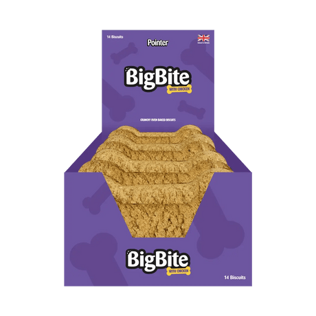 Pointer Big Bite Chicken Biscuits - 14 x 100g, Pointer,
