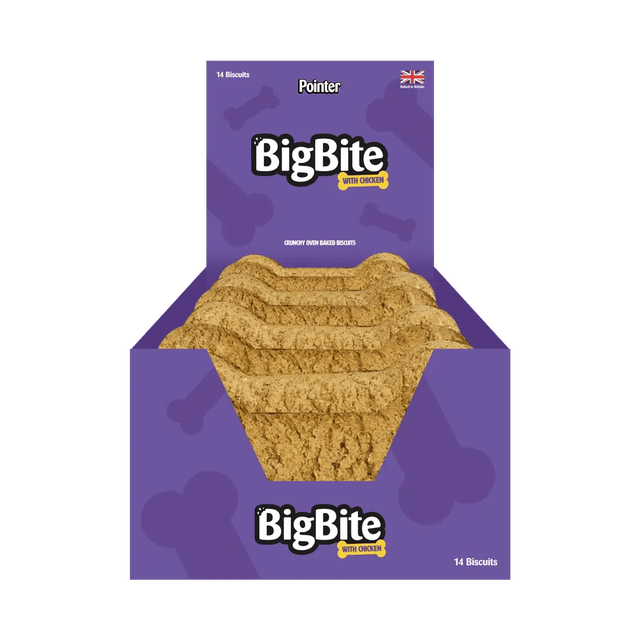 Pointer Big Bite Chicken Biscuits - 14 x 100g, Pointer,