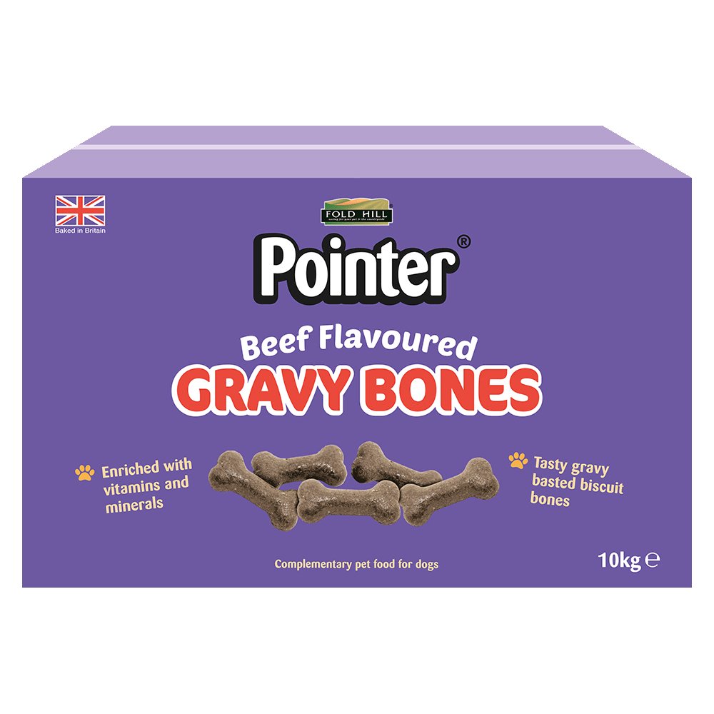 Pointer Gravy Bones Beef Flavoured 10 kg, Pointer,