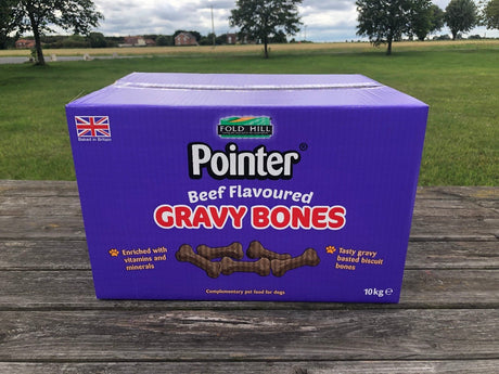 Pointer Gravy Bones Beef Flavoured 10 kg, Pointer,