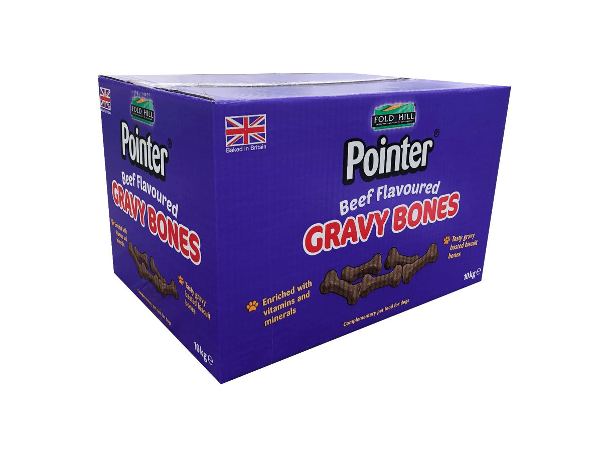 Pointer Gravy Bones Beef Flavoured 10 kg, Pointer,