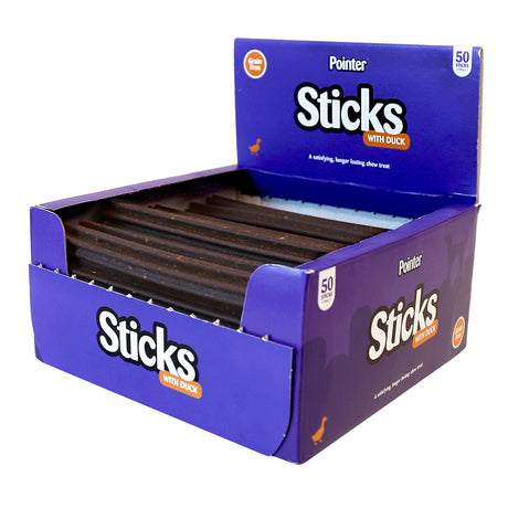 Pointer Sticks with Duck Grain Free Dog Chews, Pointer,