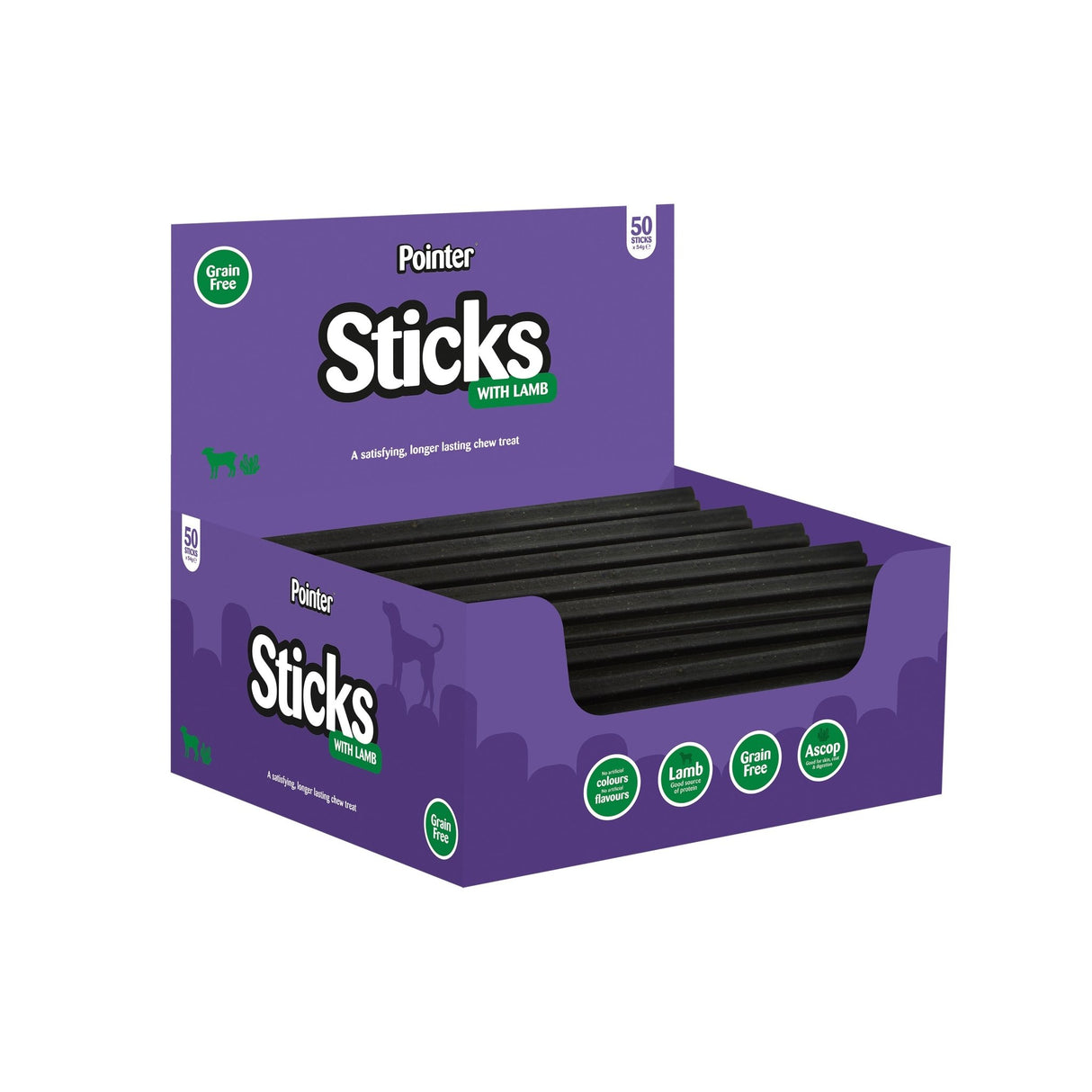 Pointer Sticks with Lamb Grain Free Dog Chews, Pointer,