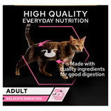 Pro Plan Adult Delicate Digestion Ocean Fish & Turkey Wet Cat Food, Pro Plan, 40 x 85g