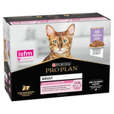 Pro Plan Adult Delicate Digestion with Turkey in Gravy Wet Cat Food - 4 Pack, Pro Plan, 4x (10x85g)