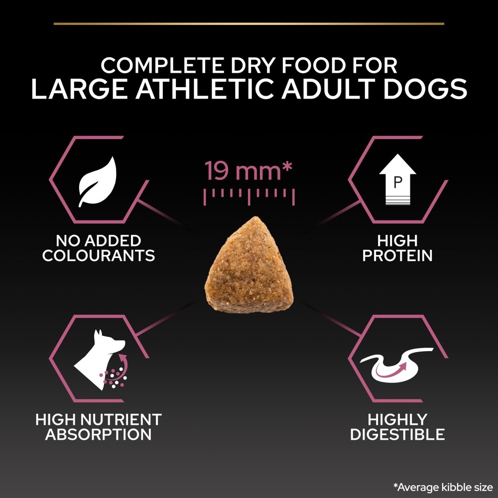 Pro Plan Adult Large Athletic Sensitive Skin Salmon Dry Dog Food - 14 kg, Pro Plan,