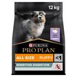 Pro Plan All Sizes Puppy Grain Free Sensitive Digestion Turkey Dry Dog Food 12 kg, Pro Plan,