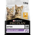 Pro Plan Kitten Healthy Start Chicken Dry Cat Food, Pro Plan, 1.5 kg