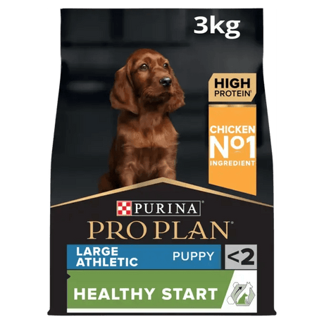 Pro Plan Large Athletic Puppy Healthy Start Chicken Dry Dog Food, Pro Plan, 3 kg