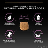 Pro Plan Medium and Large Adult 7+ Age Defence Chicken Dry Dog Food, Pro Plan, 14 kg