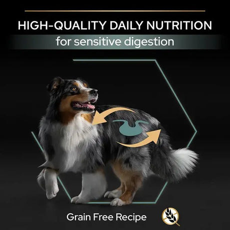 Pro Plan Medium and Large Grain Free Sensitive Digestion Turkey Dry Dog Food - 12 kg, Pro Plan,