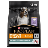 Pro Plan Medium and Large Grain Free Sensitive Digestion Turkey Dry Dog Food - 12 kg, Pro Plan,