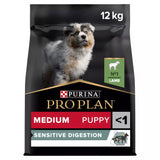 Pro Plan Medium Puppy Sensitive Digestion Lamb Dry Dog Food, Pro Plan, 12 kg