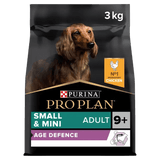 Pro Plan Small and Mini Adult 9+ Senior Age Defence Chicken Dry Dog Food - 3 kg, Pro Plan,