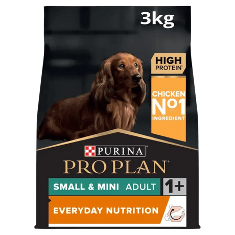 Pro Plan Small and Mini Adult Everyday Nutrition Chicken Dry Dog Food, Pro Plan, 3 kg