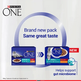 PURINA ONE 7+ Mini Fillets Chicken and Beef Wet Cat Food - 40 x 85g, Purina One,