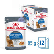 Royal Canin Light Weight Care Thin Slices In Jelly Adult Wet Cat Food 12 x 85g, Royal Canin,