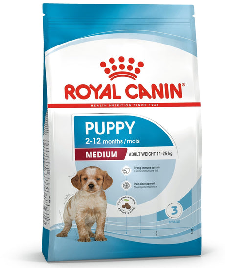 Royal Canin Medium Puppy Dry Dog Food, Royal Canin, 15 kg