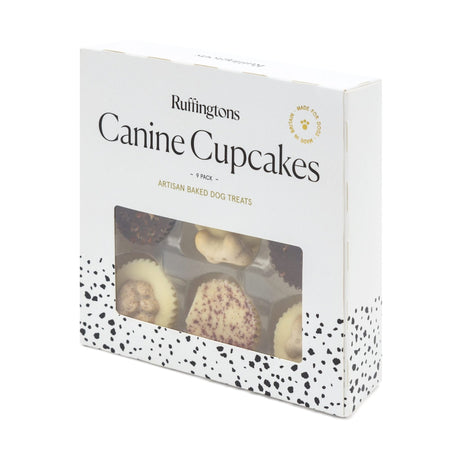 Ruffingtons Canine Cupcakes Artisan Dog Treats, Ruffingtons, 4 x 9 Pack