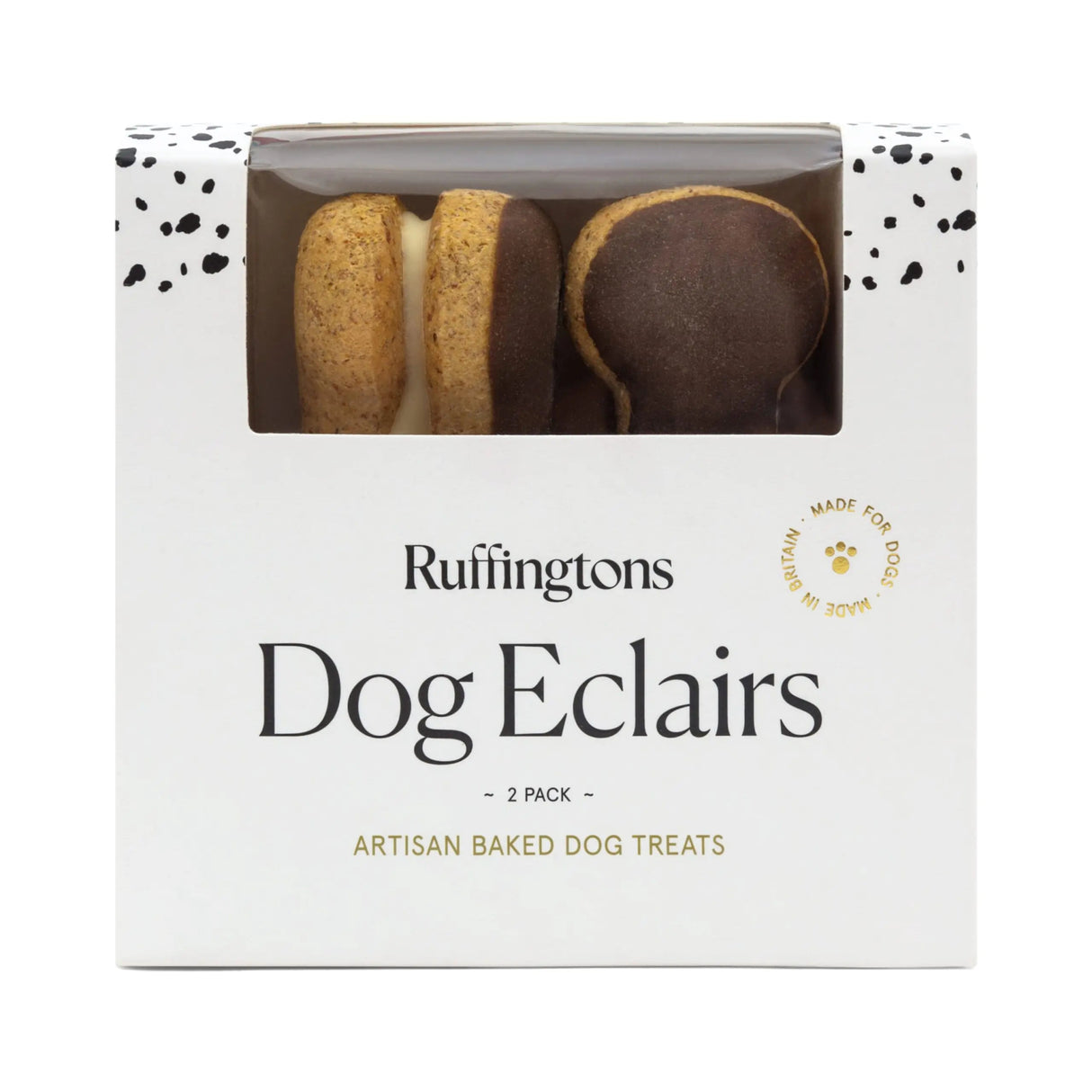 Ruffingtons Eclairs Artisan Dog Treats - 2 Pack x 4, Ruffingtons,