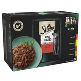 Sheba Fine Flakes Succulent Selection in Jelly - 4x (12x85g) Adult Cat Food, Sheba,