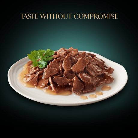 Sheba Fresh & Fine Adult Beef & Chicken & Lamb in Gravy Pouches - 48 x 50g, Sheba,