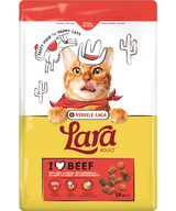Versele - Laga Lara Adult Cat Beef Flavour Dry Cat Food, Versele Laga, 7.6 kg
