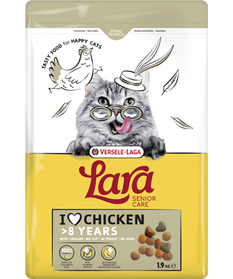Versele - Laga Lara Senior Cat Care with Chicken Dry Food - 7.6 kg, Versele Laga,