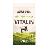Vitalin Vegetable Medley Adult Dry Dog Food, Vitalin, 2 kg x 4